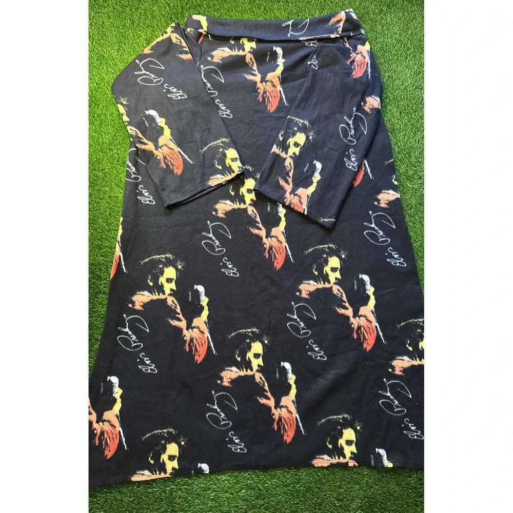 Elvis Presley Snuggie Blanket Sleeves Comfy Fleece Throw Joe‎ Petrucclo Art RARE - Picture 2 of 8